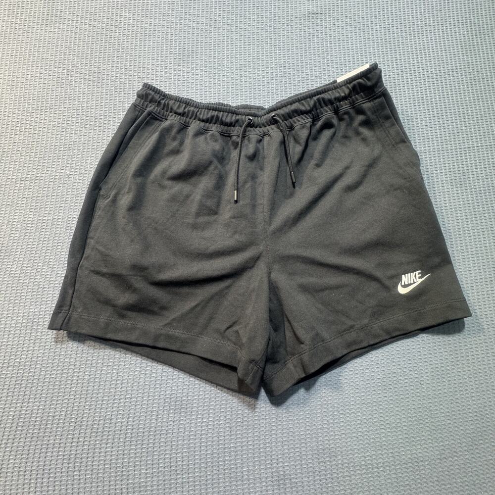 Nike Women's Sportswear Jersey Shorts‎ Sz M Black Brand New